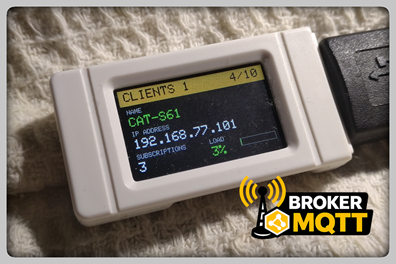 ESP32-S3 GEEK USB Broker MQTT